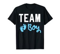 Team Boy Baby Shower Genere Reveal Maglietta