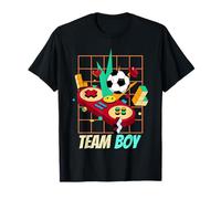 Team Boy Hopeful Gender Reveal Party Maglietta