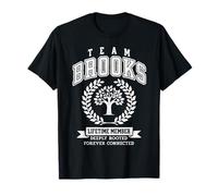 Team Brooks Cognome Cognome Custom Family Reunion Maglietta