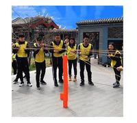 Team Building Block Tower Game - Kit di sviluppo della leadership senza montaggio per attività indoor e outdoor