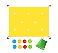 Team Building Game - Kit Di Attività Di Gruppo Interattivo, Gioco Di Coordinamento A Sfera Vuoto | STURDy Hole Tarp Stupt Stupt Stupt Stupt Events School Family Home Party Home Outdoor Cooperative Pla