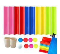 Team Building Games - Funny Portable Learning Toys, Multipurpose Activity Set with Storage Bag, Collaborative Party Games, Adult Corporate Icebreakers, Youth Group Sports Gear for Outdoor