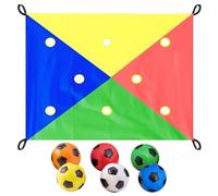 Team Building Games-Interactive Hole Tarp Activity for Multi-Player Fun, Outdoor Group Challenge for School, Travel, Classroom, Birthday Party, Camping, Adults & Kids Events