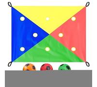 Team Building Games - Poliestere 210 x 140 cm | Teamwork Interactive Toy, Hole Trap Challenging Game for Kids, Travel, Camping, School, Family Night, Birthday Party, Classroom Engagement