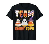 Team Candy Corn - Spooky Halloween Costume da Uomo e Donna Maglietta