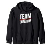 Team Cheaters Statement Felpa con Cappuccio