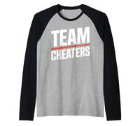 Team Cheaters Statement Maglia con Maniche Raglan