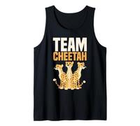 Team Cheetah Wildlife Big Cat Speed Runner Spirit Canotta