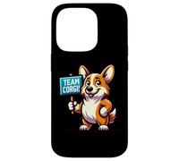 Team Corgi, Mascotte del cane, Amante dei cani, Razza del cane Custodia per iPhone 14 Pro