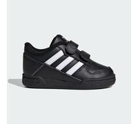 Team Court 2.0 STR Comfort Closure Shoes Kids Core Black / Cloud White / Cloud White 20