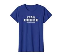 Team Croce | Orgoglioso Cognome della Famiglia, Regalo Cognome Maglietta, Donna, Blu Reale, M