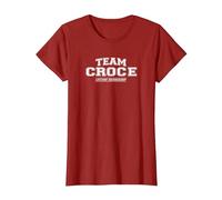 Team Croce | Orgoglioso Cognome della Famiglia, Regalo Cognome Maglietta, Donna, Mirtillo Rosso, M