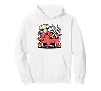 Team Cucina Whole Hog Squadra Pig Roast Campione Felpa con Cappuccio