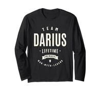 Team Darius Lifetime Member Nome Divertente Darius Maglia a Manica