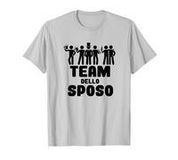 Team dello Sposo per Amici, Testimoni, Parenti dello Sposo Maglietta