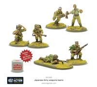 TEAM Di ARMI GIAPPONESI - GIOCHI WARLORD - AZIONE A BOLT -