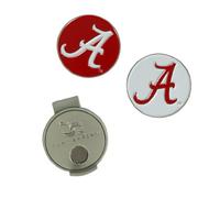 Team Effort Alabama Crimson Tide Hat Clip & 2 Marcatori Palla