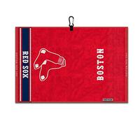 Team Effort Boston Red Sox Boston Red Sox - Asciugamano da golf in tessuto jacquard
