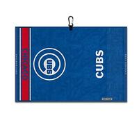 Team Effort Chicago Cubs Face/Club Jacquard Asciugamano da golf