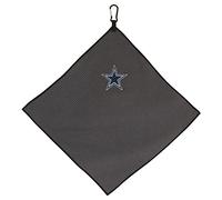 Team Effort Dallas Cowboys 15" x 15" asciugamano grigio microfibra