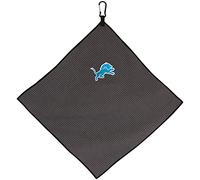 Team Effort Detroit Lions - Asciugamano in microfibra, 38 x 38 cm, colore: Grigio