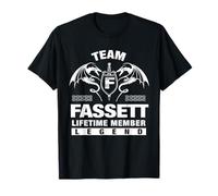Team FASSETT - Regalo per i Membri a Vita Maglietta