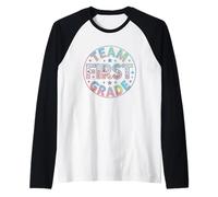 Team First Grade Ritorno a Scuola Maglia con Maniche Raglan
