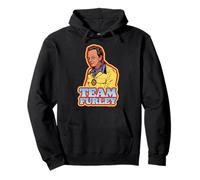Team Furley Three's Company Vintage TV Retro 80s Felpa con Cappuccio