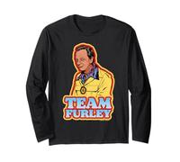 Team Furley Three's Company Vintage TV Retro 80s Maglia a Manica