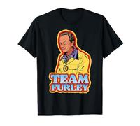 Team Furley Three's Company Vintage TV Retro 80s Maglietta