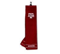 Team Golf 23410, Texas A&M Aggies-Asciugamano da Golf Ricamato Unisex, Multi Team Colore, Taglia Unica