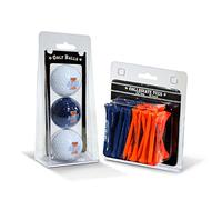 Team Golf NCAA 3 Ball/50 Tee PK, Uomo, Black