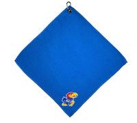 Team Golf NCAA Kansas Jayhawks Asciugamano da golf in microfibra, colore squadra, 15 x 15, colore multi squadra, taglia unica (21783)