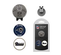 Team Golf NFL 2 Marker cap, Los Angeles Rams-Clip con 2 pennarelli per Palline da Golf Uomo, Unisex-Adulti, Donna, Multi Team Colore, Taglia Unica