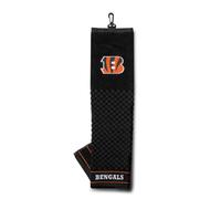 Team Golf NFL Cincinnati Bengals Asciugamano da Golf Ricamato, Design Scrubber a Scacchi, Logo Ricamato, Multi Colore Squadra, Taglia Unica (30610)