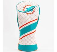 Team Golf NFL - Coprimazza trapuntata con delfini dei Miami (a righe)