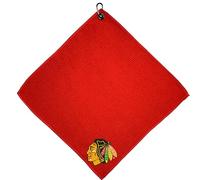 Team Golf NHL Chicago Blackhawks asciugamano da golf in microfibra, 15 x 15, multi colore squadra, taglia unica (13583)