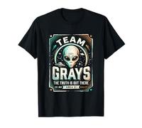 Team Grays - Visitatori di Specie aliene UAP UFO Invasion Maglietta