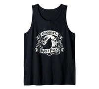 Team Groomsmen Groom's Wolf Pack Party Crew Matching Classic Canotta