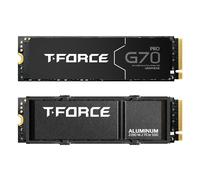 TEAMGROUP T-Force G70 PRO Graphene Heatsink 4TB DRAM SLC Cache 3D TLC NAND NVMe InnoGrit PCIe Gen4x4 M.2 2280 Gaming SSD Interno Funziona con PS5 Lettura/Scrittura 7400/6600 MB/s TM8FFH004T0C129