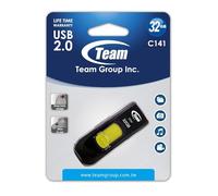 TEAM GROUP C141 USB FLASH DRIVE 32 GB USB TYPE-A 2.0 BLACK, YELLOW