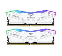 Team Group T-FORCE DELTA RGB memoria DDR5 32 GB (2 x 16GB) 6000 MHz CL38 Bianche