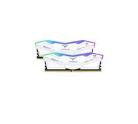 Team Group Delta White RGB DDR5 6000MHz 32GB 2x16GB CL30 Dual AMD Expo e Intel XMP Blanco