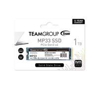 TEAM GROUP ELITE SOLID STATE DRIVE SSD 1TB MP33 M.2 NVMe PCIe 3.0 TM8FPD001T0C101