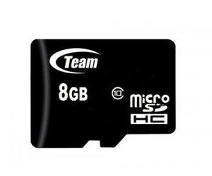Team Group microSDHC 8GB Classe 10 (Team 8GB Micro SDHC Class 10 Flash Card with Adapter) NEW