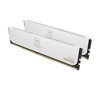 TEAMGROUP T-CREATE EXPERT CTCWD532G6000HC30HC30DC01 - Kit di memoria DDR5 da 32 GB (2 x 16 GB) 6000 MHz (PC5-48000) CL30 Intel XMP 3.0 e AMD EXPO, compatibile con Ram White, CTCWD532G6000HC30DC01