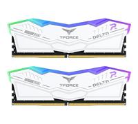 Team Group T-FORCE DELTA RGB DDR5 Bianco 6000MHz 32GB 2x16GB CL28 Dual AMD EXPO e Intel XMP Bianco