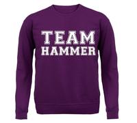 Team Hammer - Felpa Per Bambini - Gladiator TV Game Show Nome Contendente