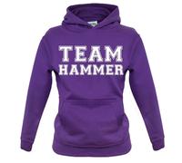 Team Hammer - Felpa Per Bambini - Gladiator TV Game Show Nome Contendente