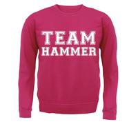 Team Hammer - Felpa Per Bambini - Gladiator TV Game Show Nome Contendente